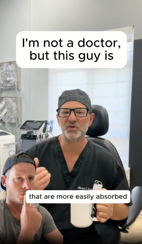 Shoutout to Alberico Sessa for the collagen clarity we needed.