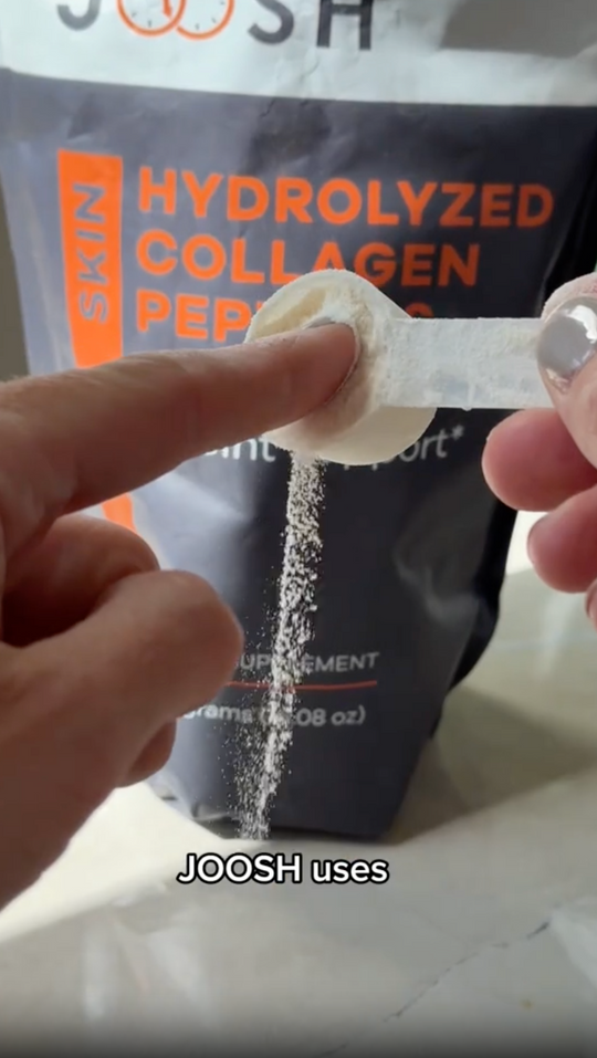 My secret to strong and glowing hair is hydrolyzed collagen