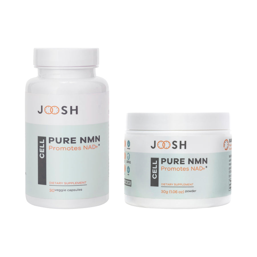 NMN powder and NMN capsules together
